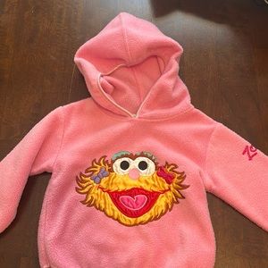 18M pink Sesame Street Zoe Pullover